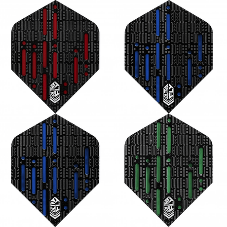 Unicorn Ultrafly Dart Flights - 100 - Plus Std - Code - Blue