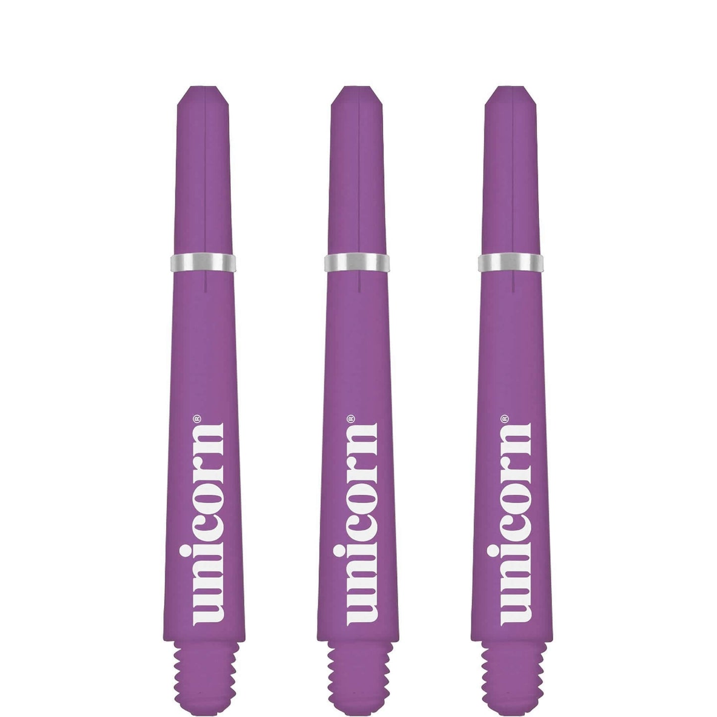 Unicorn Gripper 4 Dart Shafts - Purple Medium