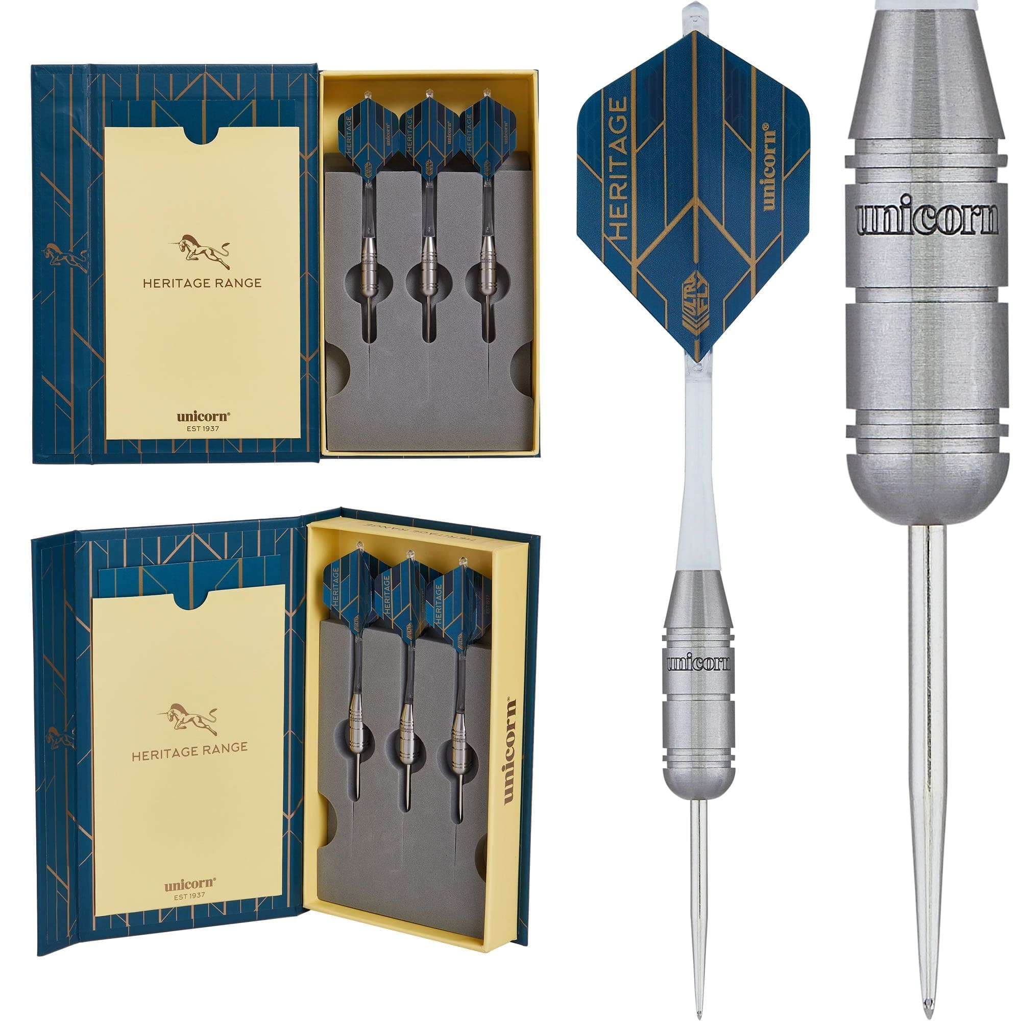 Unicorn Heritage Darts - Steel Tip - Zippy 1981