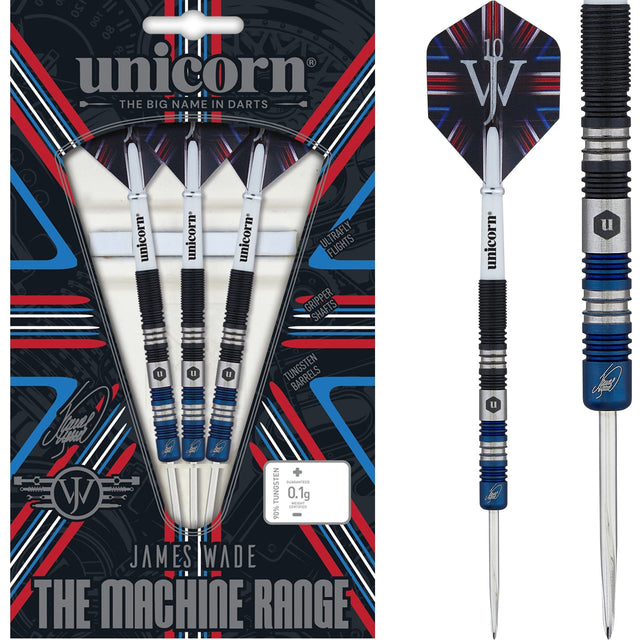 Freccette Unicorn James Wade - Tungsteno 80-90%, Pesi 20-26 G