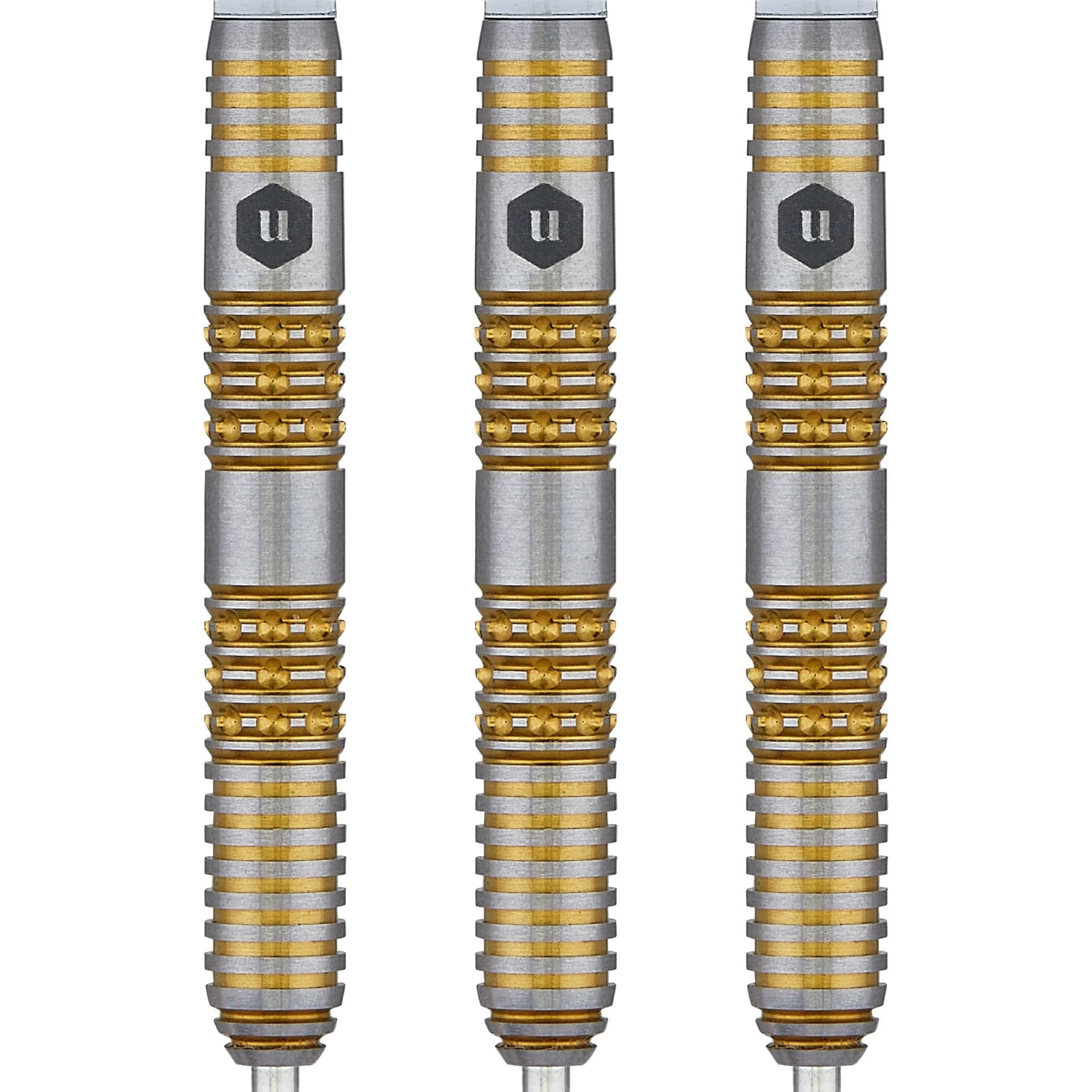 Unicorn Protech Darts - Steel Tip - Style 6 - Silver & Gold
