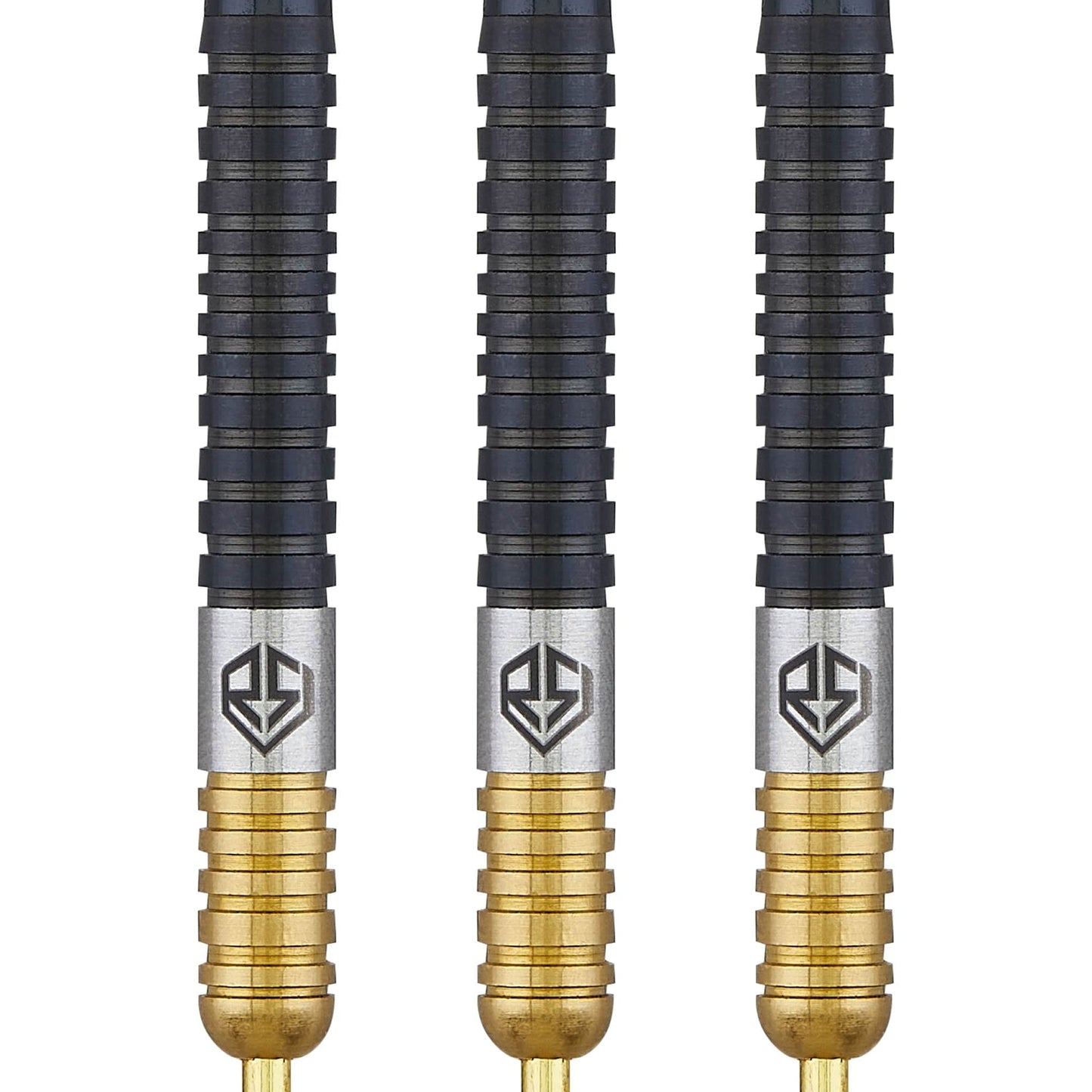 Unicorn Ross Smith Darts - Steel Tip - Smudger - Two Tone - Black & Gold
