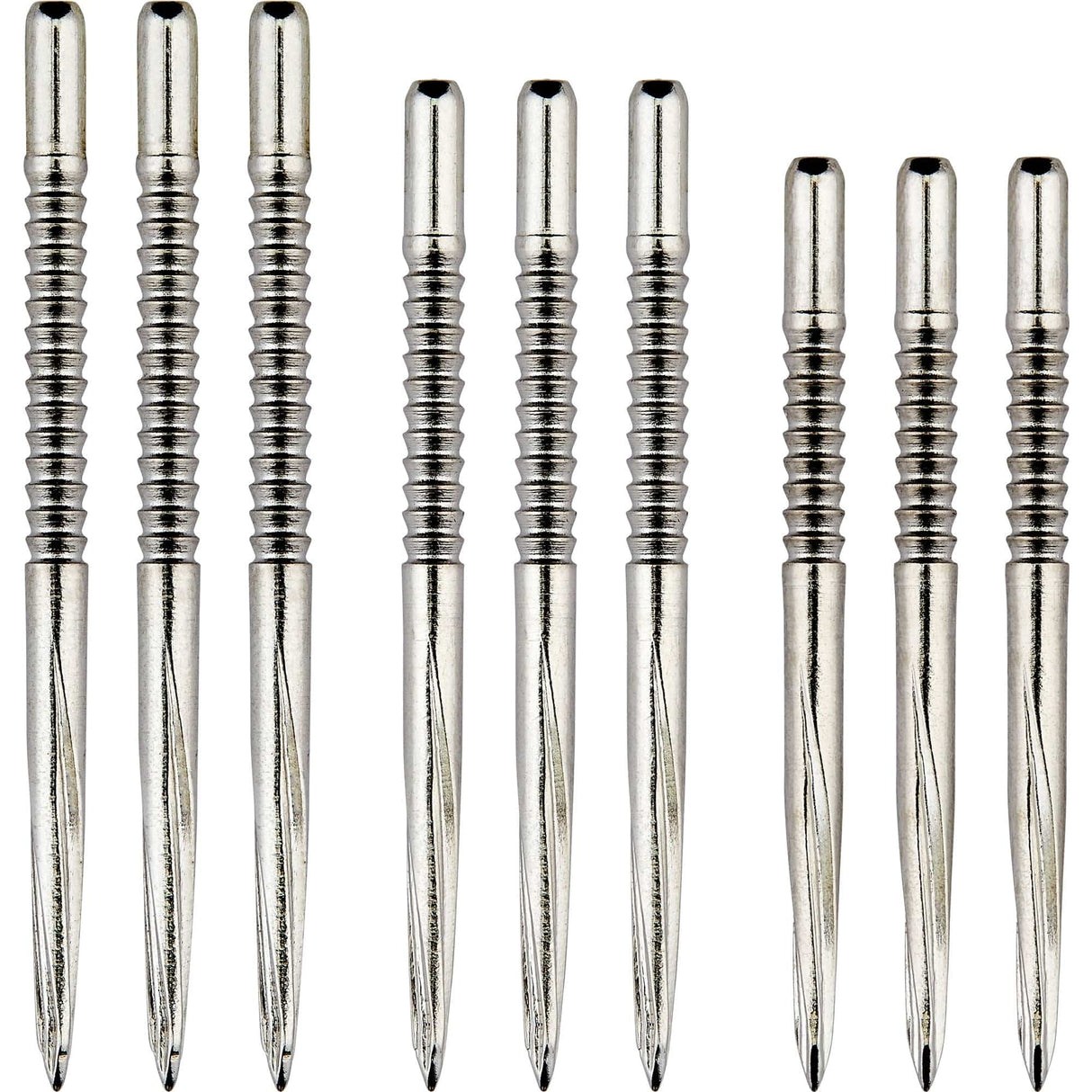 Darts hegy fém Unicorn Volute Nickel ezüst, 42mm - gamecente Darts hegy fém Unicorn Volute Nickel ezüst, 42mm - gamecente