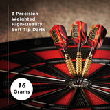 Viper Super Bee Darts - Soft Tip - Alloy - Knurled Rings - Gold 16g
