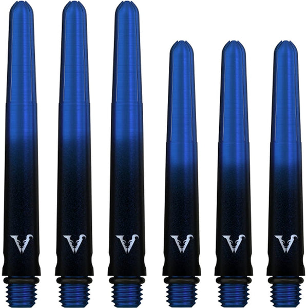 Viper Viperlock Aluminium Dart Shafts - inc O-Rings and Locking Pin - Black & Blue