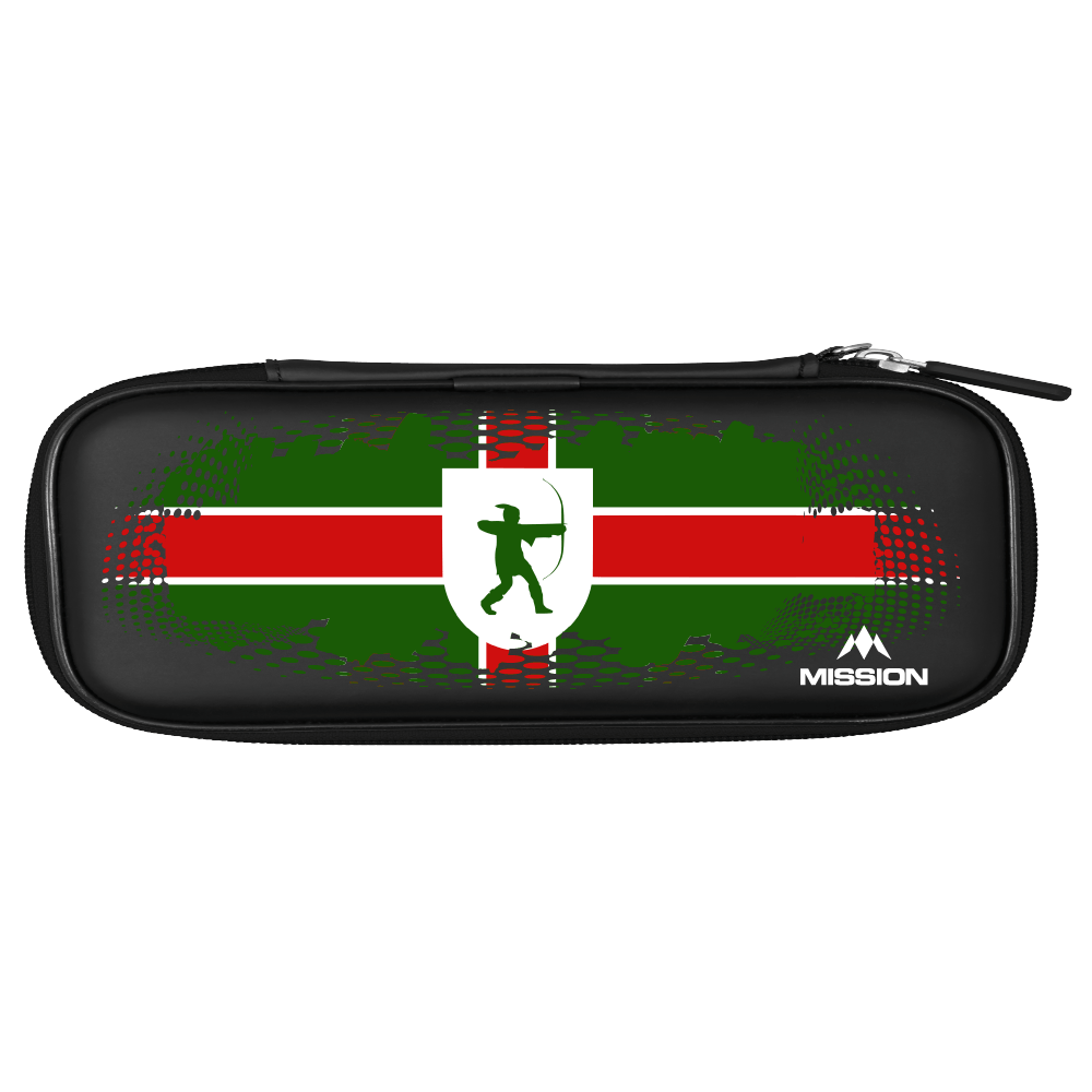 UK Counties Dart Case - Slim - holds 1 full set - Nottinghamshire