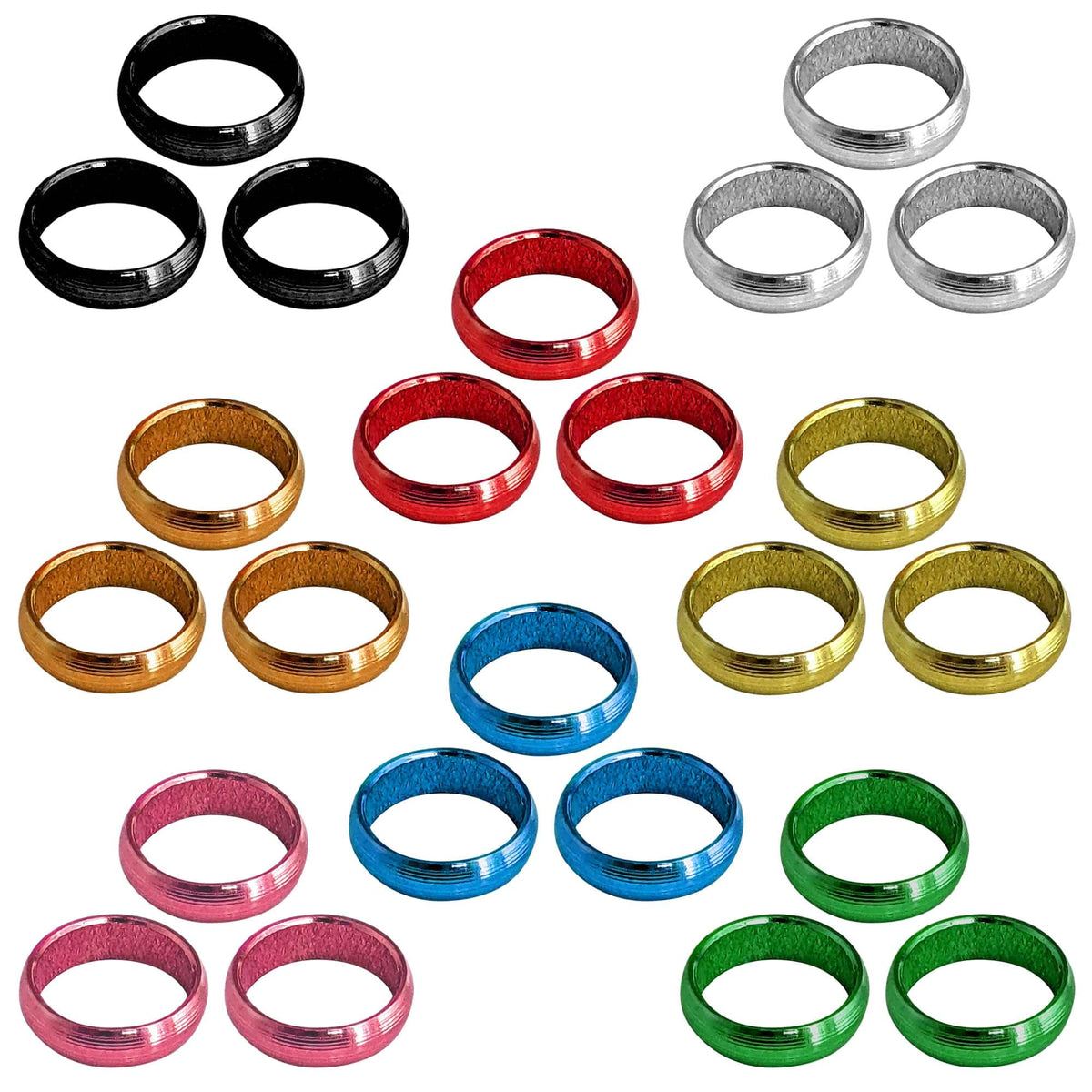 Stereo Fly Rings XQMax Aluminium Flight Rings - Colours