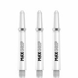 XQMax Max Grip Shafts - Nylon Dart Stems - White Tweenie