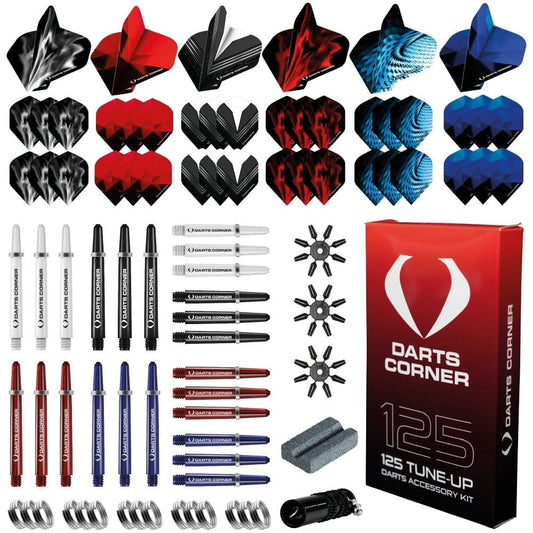 Darts Corner - 125 Tune Up Kit - Dart Accessory Pack - Great Selection