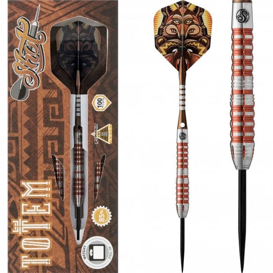 Shot Totem III Darts - Steel Tip - Front Weighted - 24g-D2509 25g