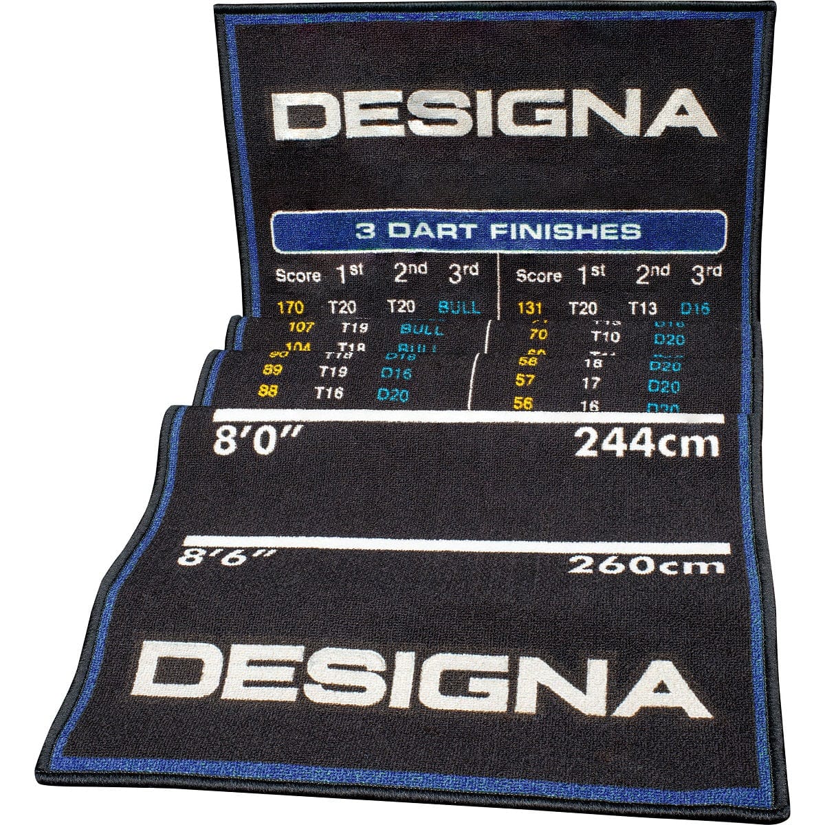 Designa Checkouts Carpet Mat - Non Slip Back - 290cm X 80cm