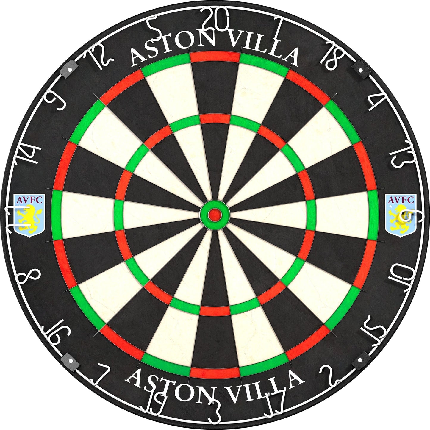 Aston Villa FC Dartboard - Professional Level - Official Licensed - AVFC