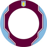 Aston Villa FC Dartboard Surround - Official Licensed - AVFC - S4 - Abstract