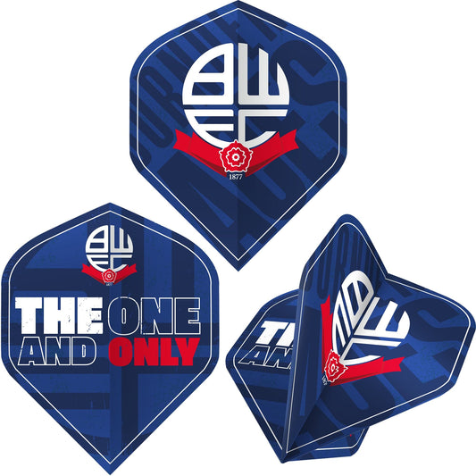 Bolton Wanderers Dart Flights - 100 Micron - No2 - Std - BWFC - F2 - The One and Only