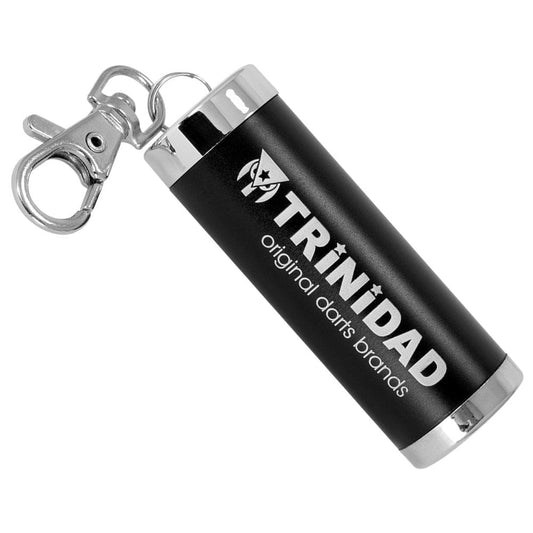 TRiNiDAD Aluminium Tip Case - Soft Tip Holder with Clip - Black
