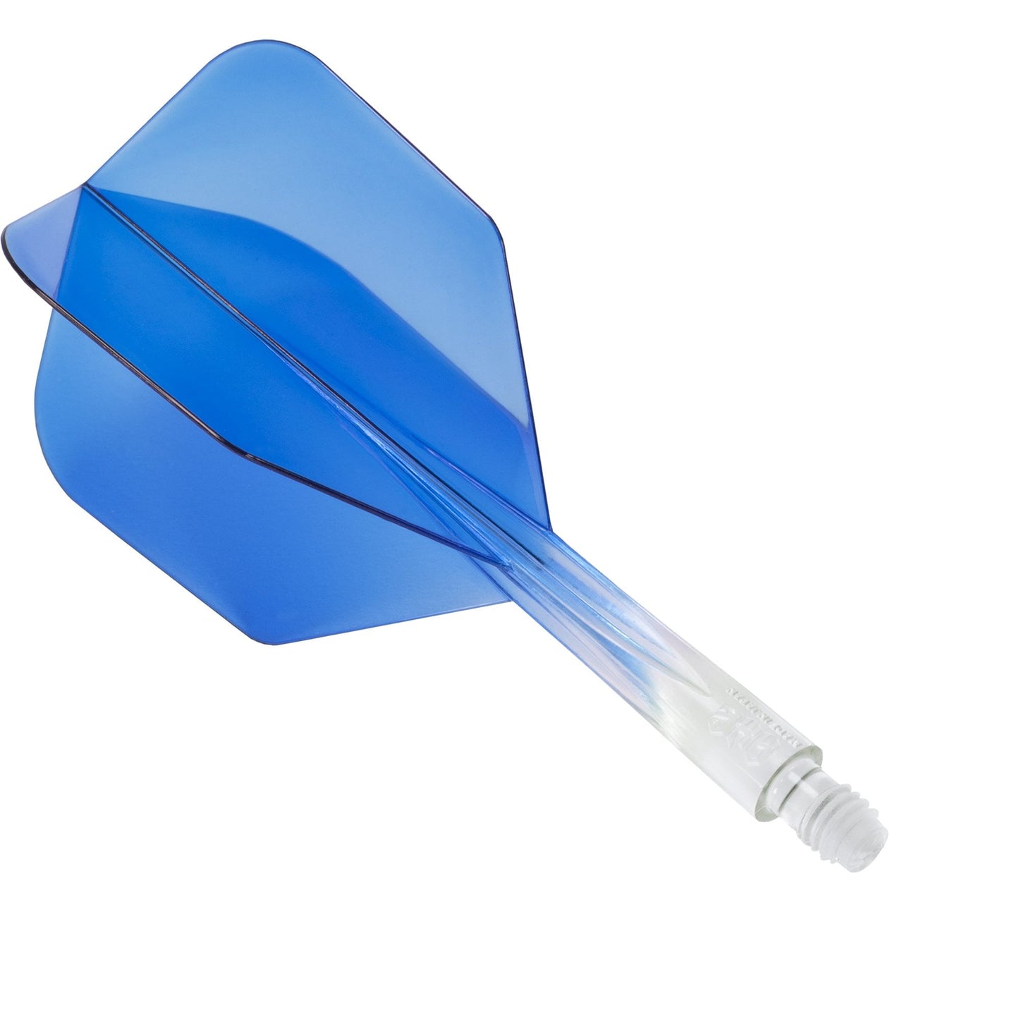 Condor AXE Gradient Dart Flights - Small - Clear Blue Short