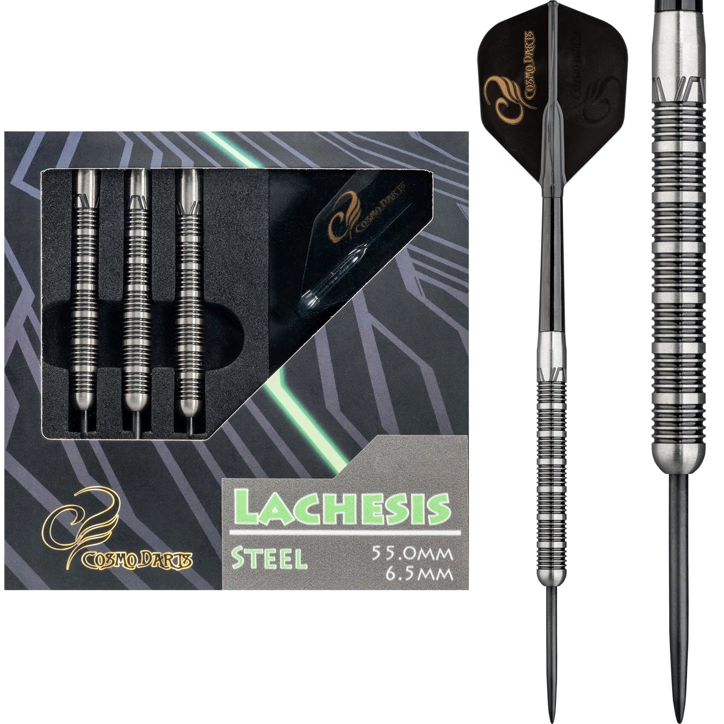 Cosmo Darts - DC Label - Steel Tip Tungsten - Lachesis 21g