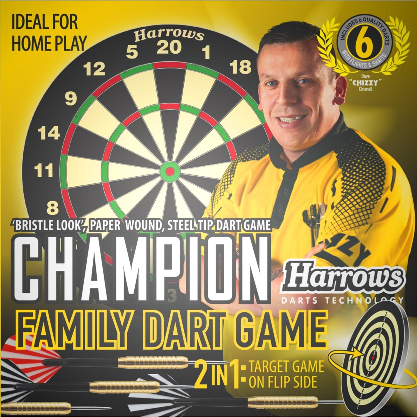 Harrows - Entry Level - World Champion Family Dart Game