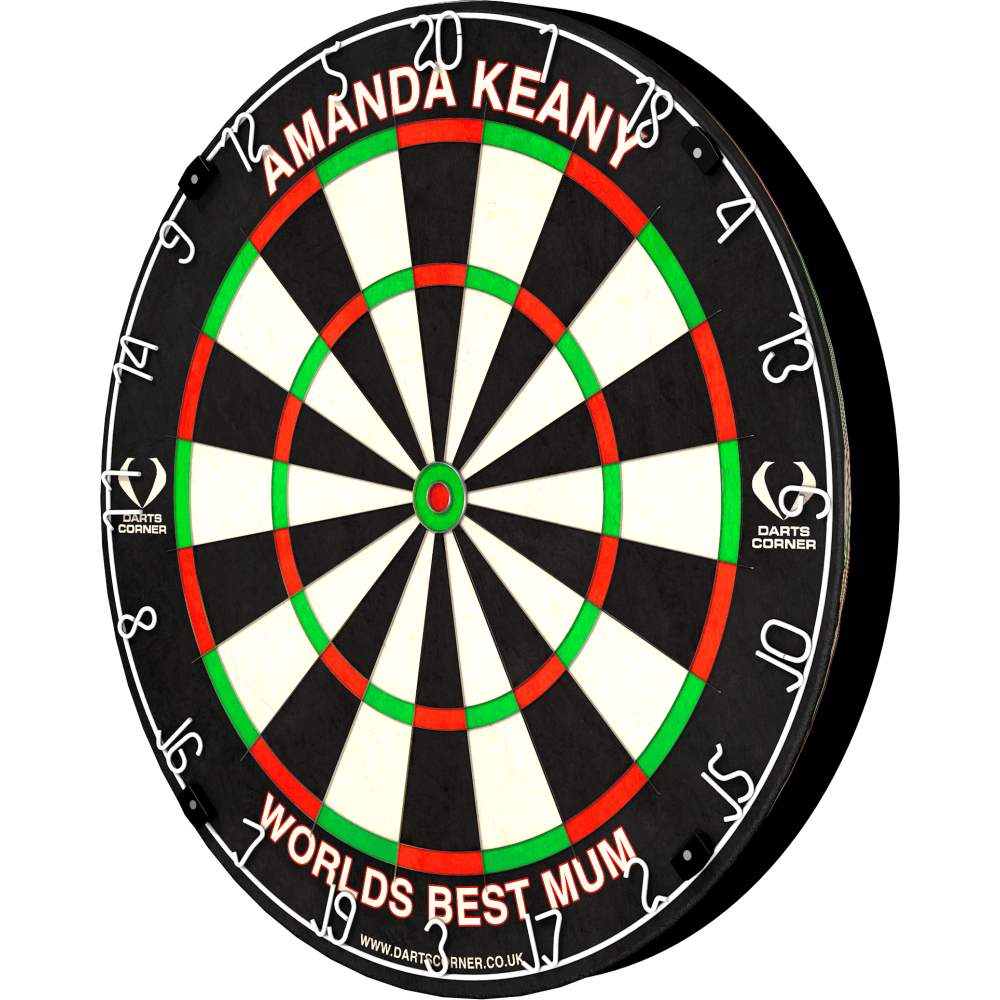DARTS CORNER Personalised Dartboard - Perfect For Pubs, Clubs And Man Caves