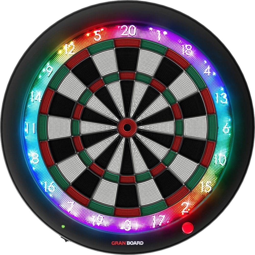 Granboard 3S - Professional Electronic - Soft Tip Dartboard - Green