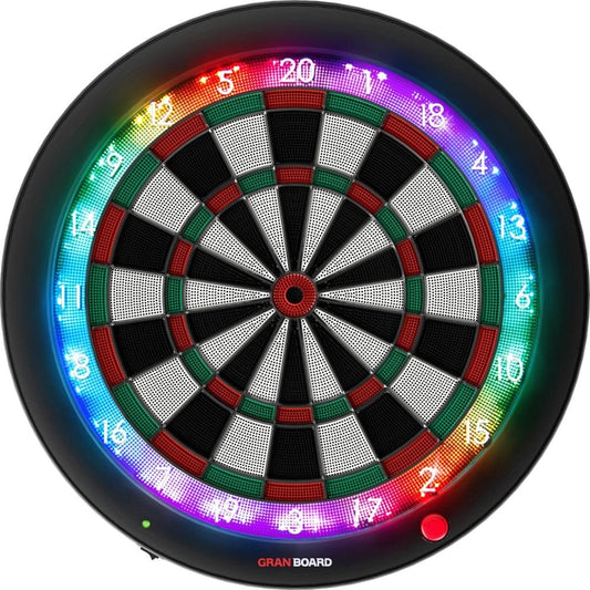 Granboard 3S - Professional Electronic - Soft Tip Dartboard - Green