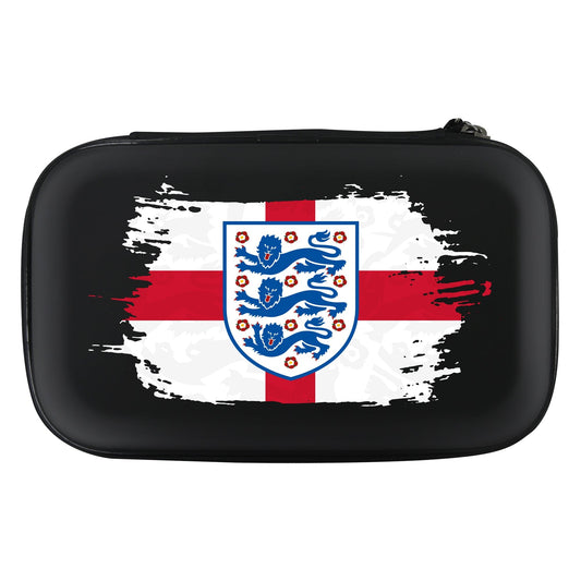 England Football Darts Case - Official Licensed - Black - W1 - St George - 3 Lions