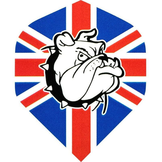 Designa Dart Flights - Metronic - Std - British Bulldog