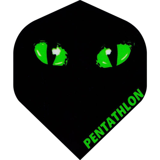 Pentathlon Dart Flights - Extra Strong - Std - Green Eyes