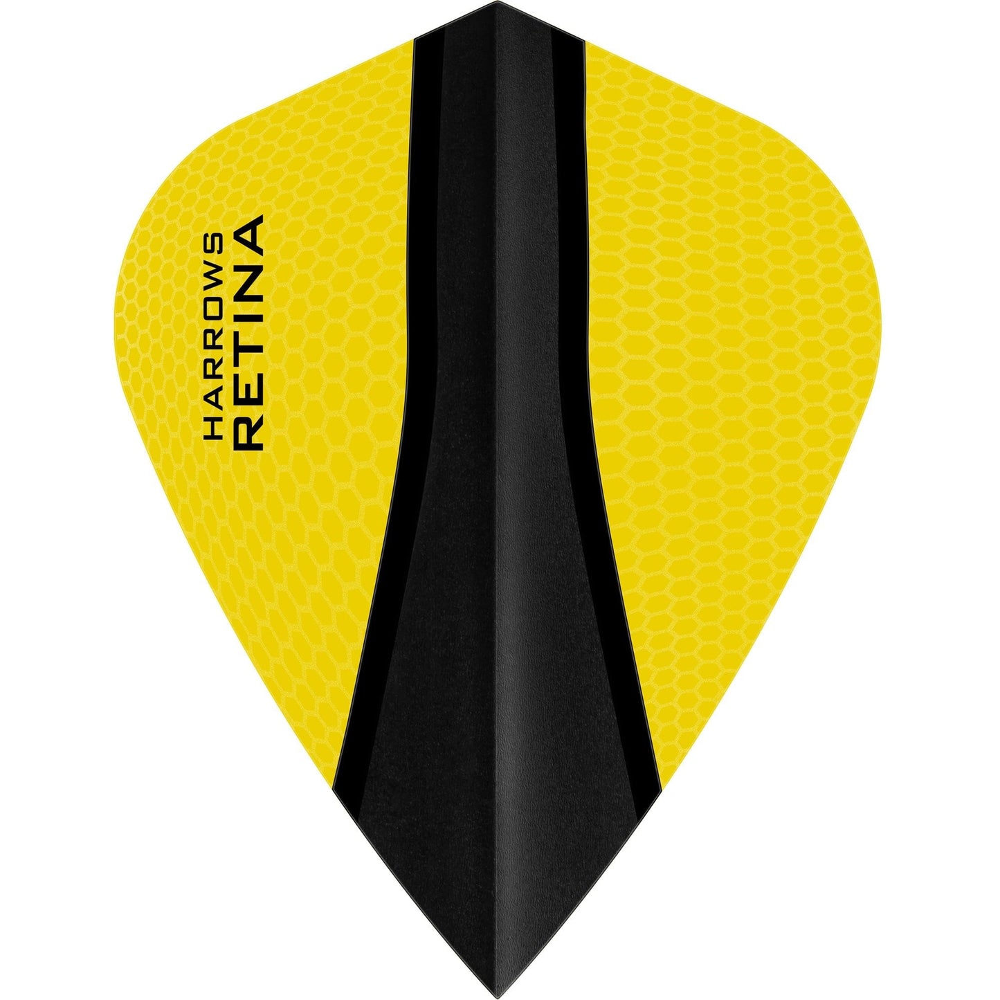 Harrows Retina-X Dart Flights - Kite Yellow