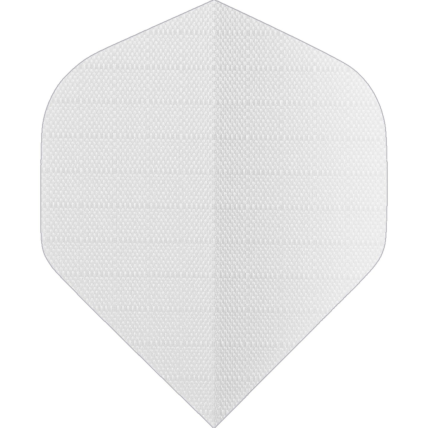 Designa Dart Flights - Fabric Rip Stop Nylon - Longlife - Std No2 White