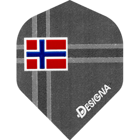 *Designa Dart Flights - Extra Strong - Std - Norway