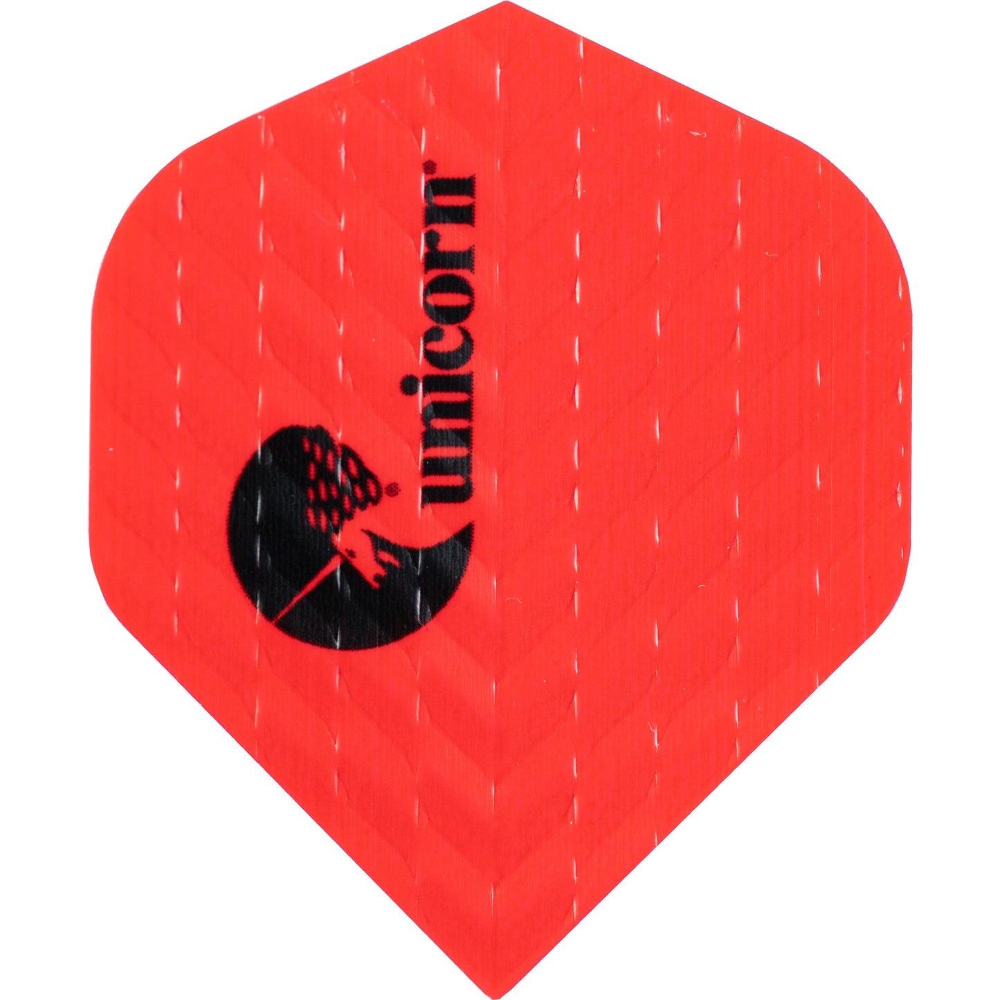Unicorn Q Dart Flights - Q.75 - Big Wing - Logo Red