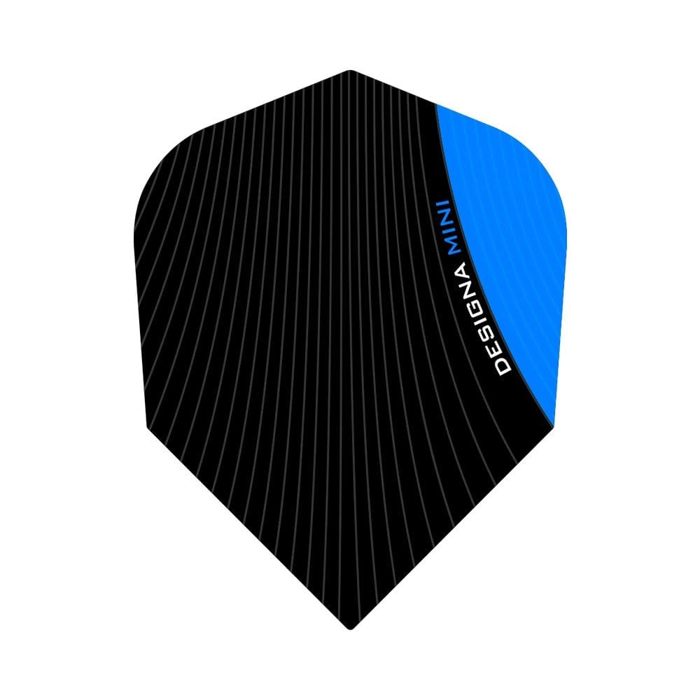 *Designa Infusion Dart Flights - 100 Micron - Mini Aqua Blue