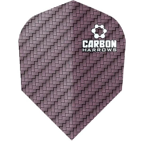 Harrows Carbon Dart Flights - Standard Shape Purple
