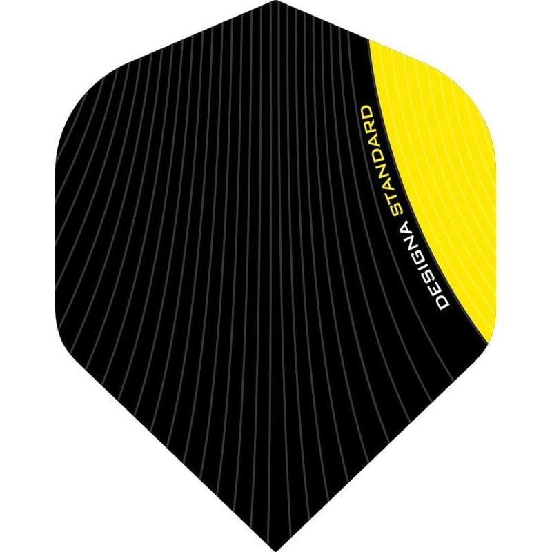 *Designa Infusion Dart Flights - 100 Micron - Std Yellow