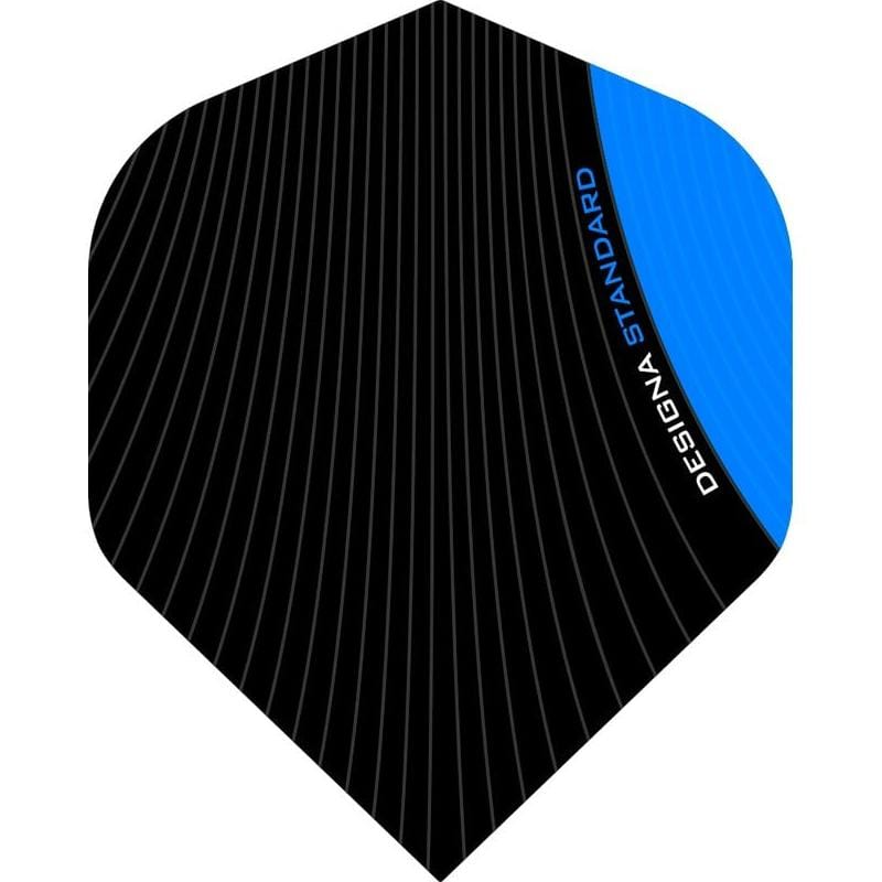 *Designa Infusion Dart Flights - 100 Micron - Std Aqua Blue