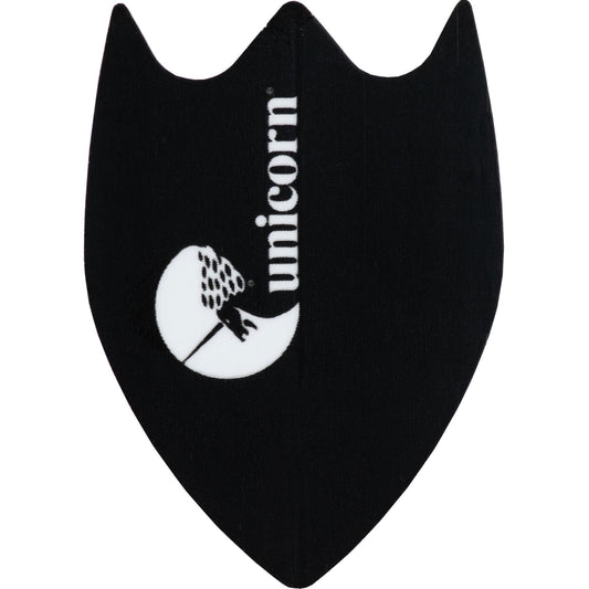 *Unicorn Super Maestro Dart Flights - 125 Micron - Fin Black