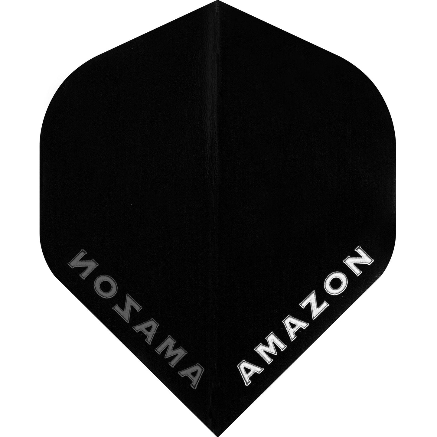 Amazon Dart Flights - 100 Micron - Transparent - Std Black