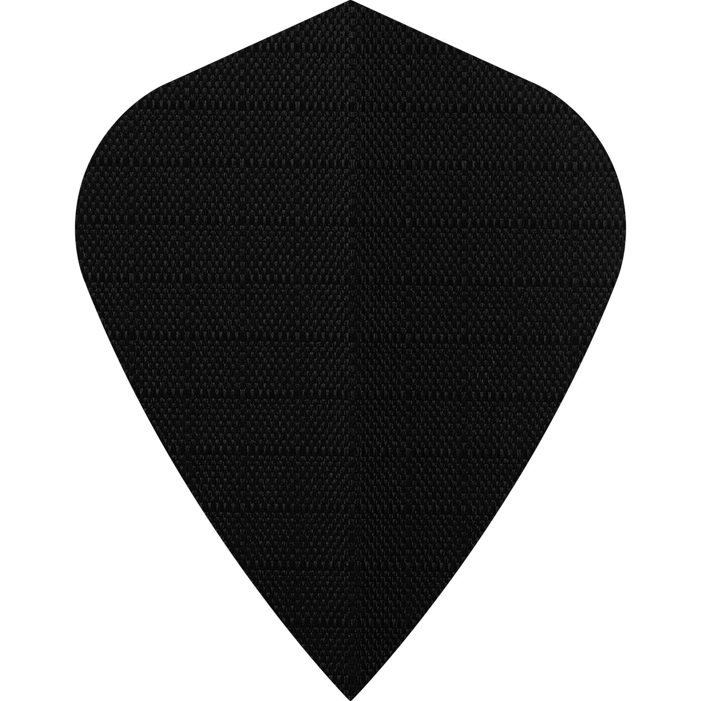 *Designa Dart Flights - Fabric Rip Stop Nylon - Longlife - Kite Black