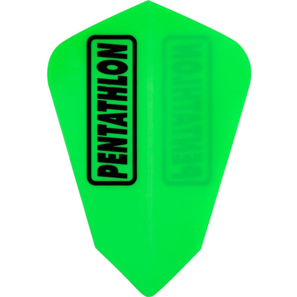*Dart Flights - Pentathlon Colours - Extra Strong - Fantail Green
