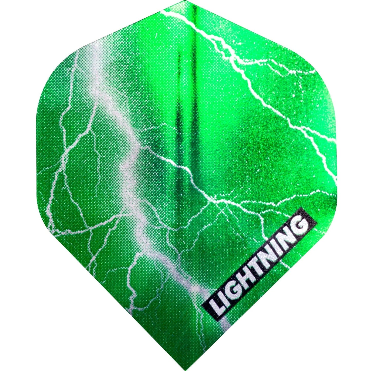 *McKicks Lightning Dart Flights - Metallic - Std Green
