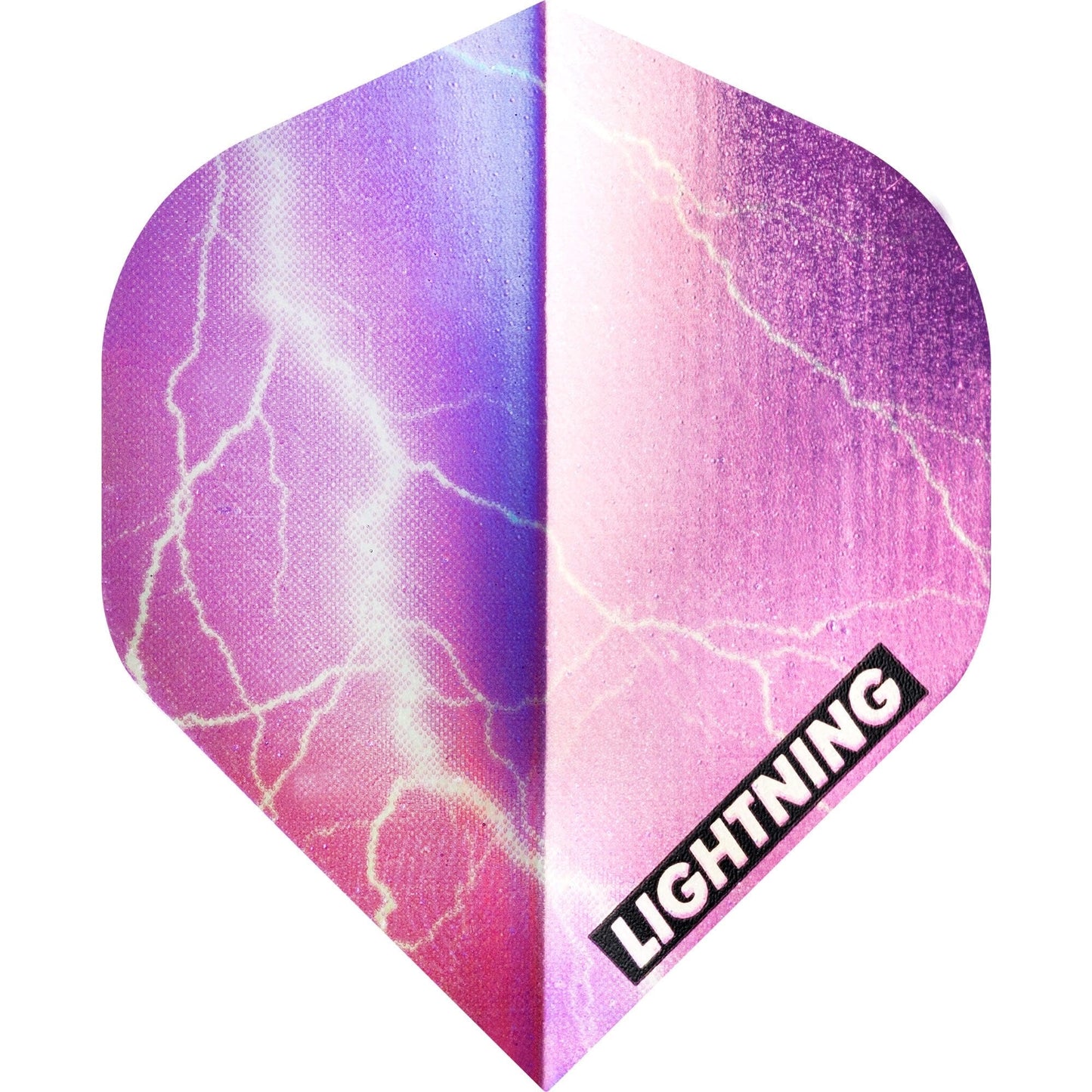 *McKicks Lightning Dart Flights - Metallic - Std Purple