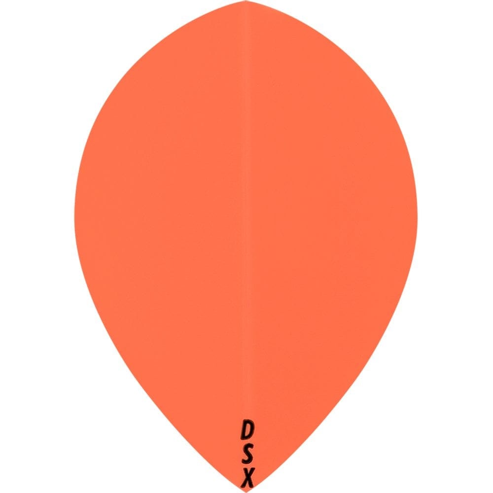 Designa DSX100 Dart Flights - Pear Orange
