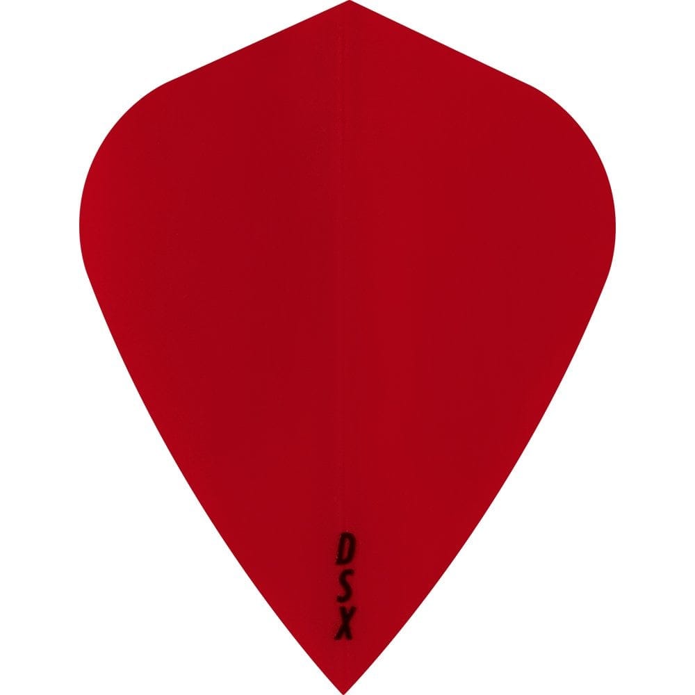 Designa DSX100 Dart Flights - Kite Red