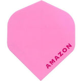 Amazon Dart Flights - Standard Shape - 100 Micron - Pastel Baby Pink