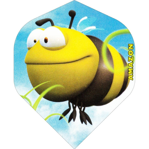 Dart Flights - Amazon 3D Life - Extra Strong - Std - Bumble Bee