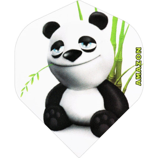 Dart Flights - Amazon 3D Life - Extra Strong - Std - Panda