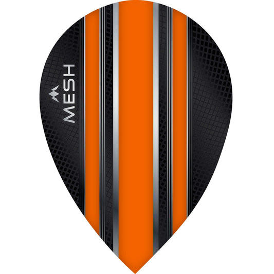 *Mission Mesh Dart Flights - 100 Micron - Pear Orange