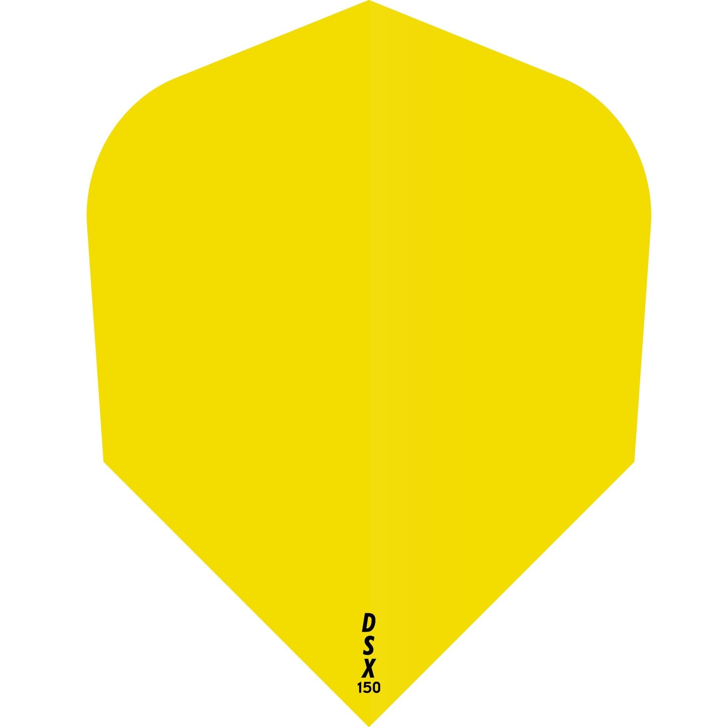 Designa DSX150 Dart Flights - No6 - Shape Yellow