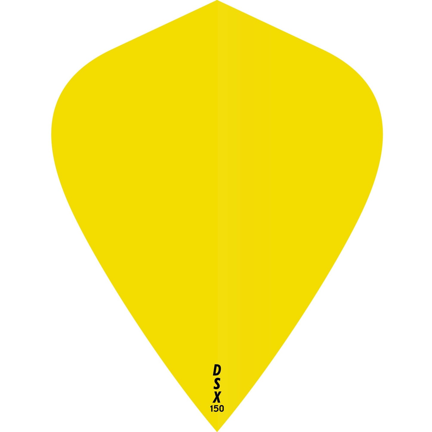 Designa DSX150 Dart Flights - Kite Yellow